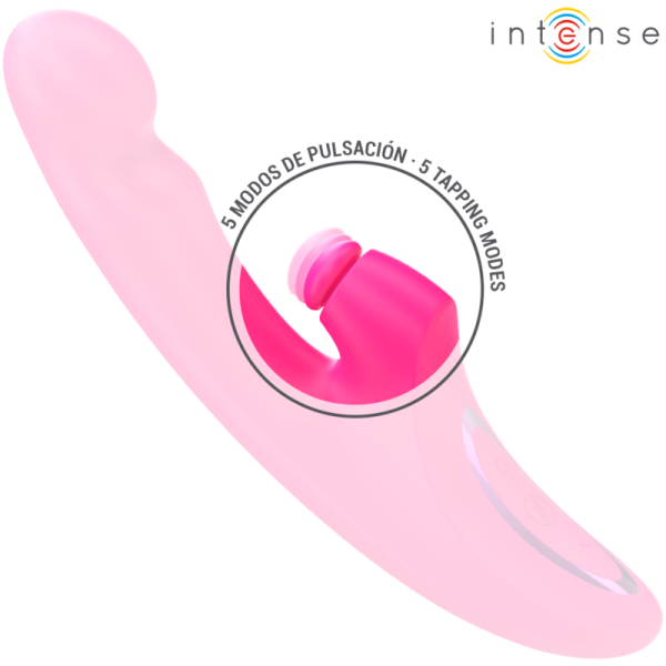 INTENSE - EMI VIBRADOR 13,5 CM MULTIFUNÃÃO 3 EM 1 10 VIBRAÃÃES ROSA - Imagen 5