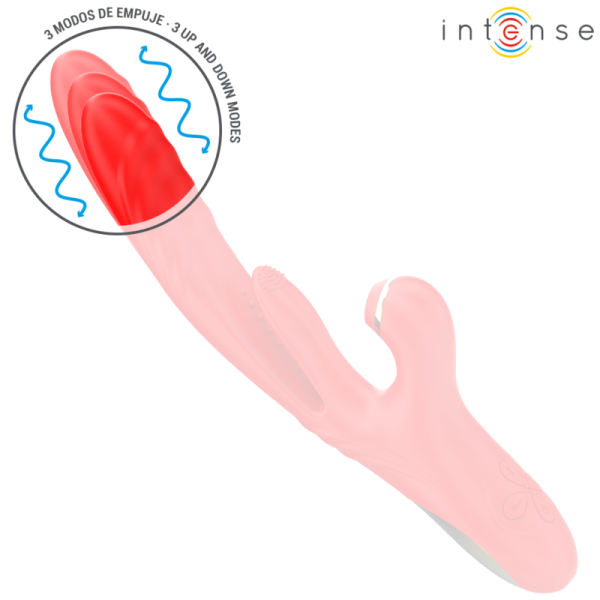 INTENSE - KAROL MULTIFUNÃÃO VIBRADOR IMPULSO & ESTIMULAÃÃO & SUCÃÃO VERMELHO - Imagen 3