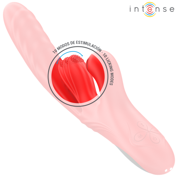 INTENSE - KAROL MULTIFUNÃÃO VIBRADOR IMPULSO & ESTIMULAÃÃO & SUCÃÃO VERMELHO - Imagen 4
