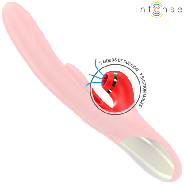 INTENSE - KAROL MULTIFUNÃÃO VIBRADOR IMPULSO & ESTIMULAÃÃO & SUCÃÃO VERMELHO - Imagen 5