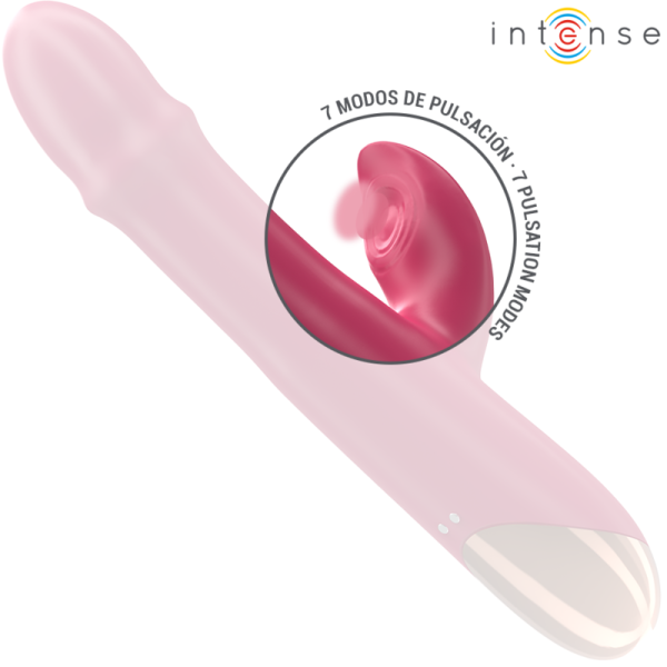 INTENSE - CHLOE MULTIFUNCIONAL VIBRADOR 3 EM 1 VERMELHO - Imagen 4