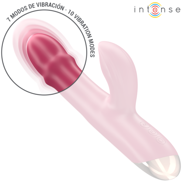 INTENSE - CHLOE MULTIFUNCIONAL VIBRADOR 3 EM 1 VERMELHO - Imagen 5