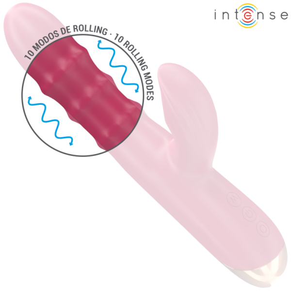 INTENSE - CHLOE MULTIFUNCIONAL VIBRADOR 3 EM 1 VERMELHO - Imagen 3