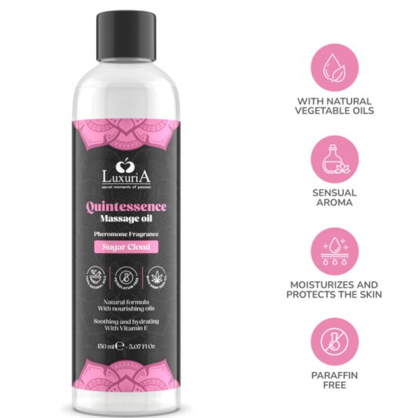 INTIMATELINE LUXURIA - ÃLEO DE MASSAGEM SUGAR CLOUD 150 ML - Imagen 4