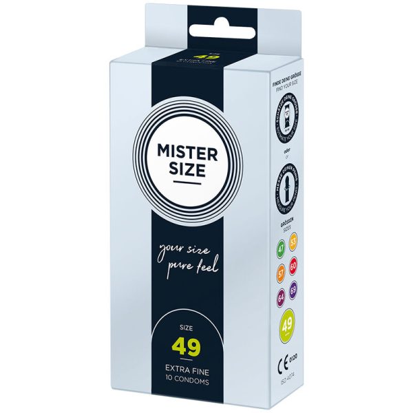 MISTER SIZE - PRESERVATIVO TAMANHO S 49 MM (10 UNIDADES) - Imagen 2