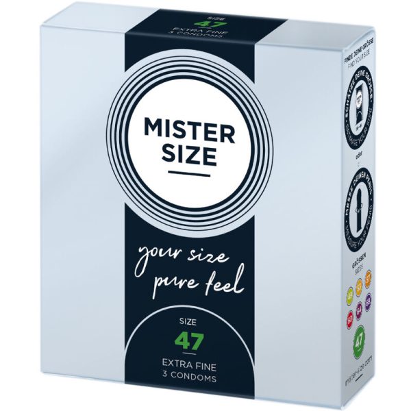 MISTER SIZE - PRESERVATIVOS TAMANHO XS 47 MM (3 UNIDADES) - Imagen 2