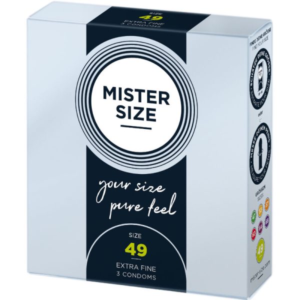 MISTER SIZE - PRESERVATIVO TAMANHO S 49 MM (3 UNIDADES) - Imagen 2