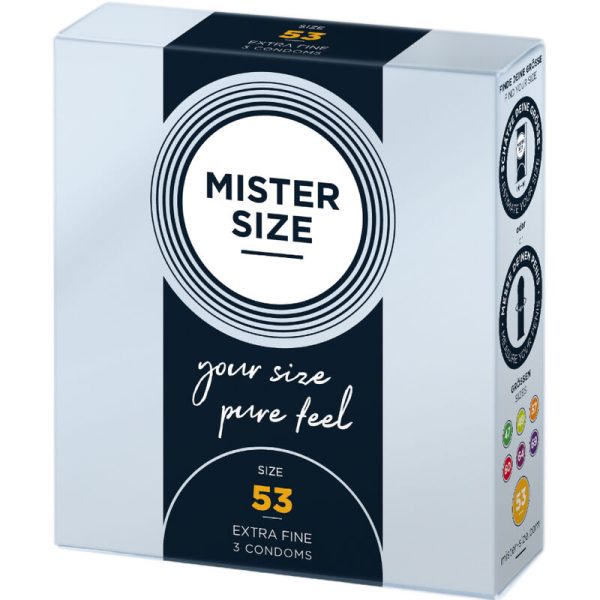 MISTER SIZE - PRESERVATIVO TAMANHO M 53 MM (3 UNIDADES) - Imagen 2