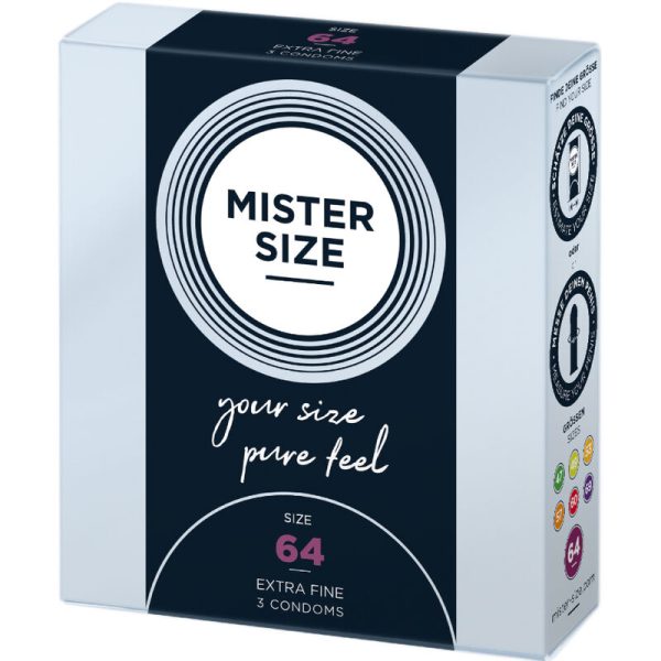 MISTER SIZE - PRESERVATIVOS TAMANHO XXL 64 MM (3 UNIDADES) - Imagen 2