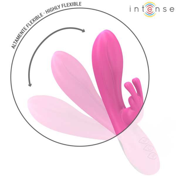 INTENSE - RANDALL RABBIT VIBRADOR 10 VIBRAÃÃES ROSA - Imagen 3