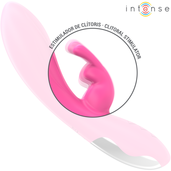 INTENSE - RANDALL RABBIT VIBRADOR 10 VIBRAÃÃES ROSA - Imagen 4