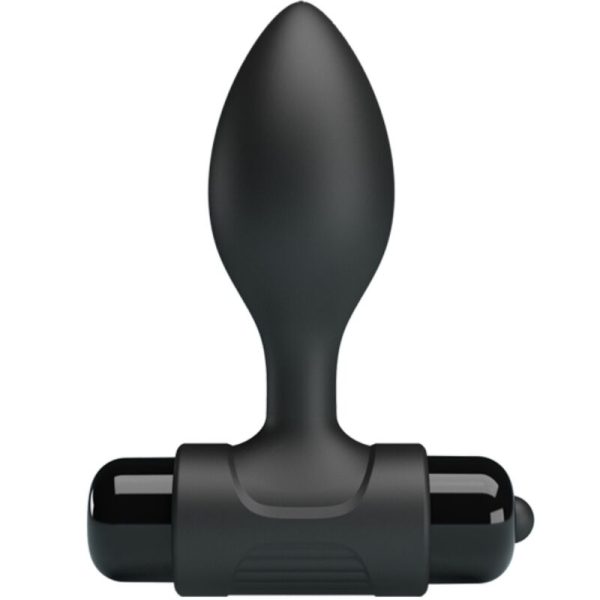 PRETTY LOVE - VIBRA BUTT 10 VIBRAÃÃES PLUG ANAL PRETO - Imagen 2