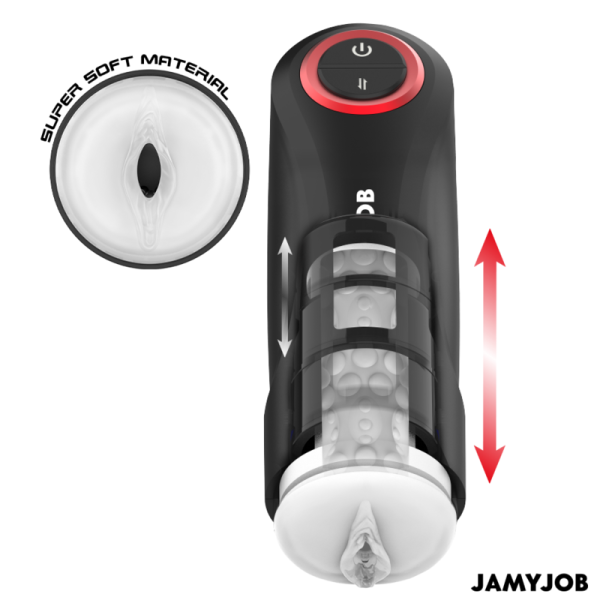 JAMYJOB - MASTURBADOR AUTOMÃTICO DE VAGINA POR GRAVIDADE 5 MODOS DE SUCÃÃO - Imagen 2