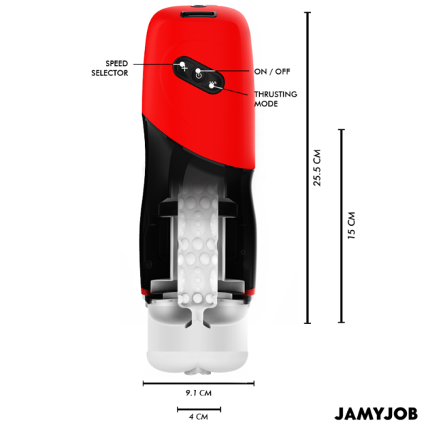 JAMYJOB - MASTURBADOR AUTOMÃTICO VAGINA XPEED 5 MODOS DE SUCÃÃO - Imagen 3