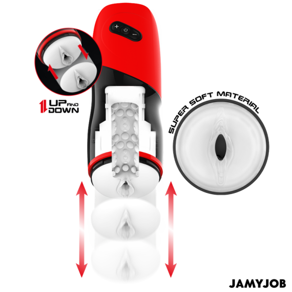 JAMYJOB - MASTURBADOR AUTOMÃTICO VAGINA XPEED 5 MODOS DE SUCÃÃO - Imagen 2