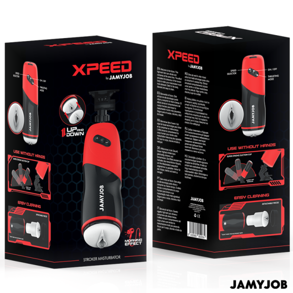 JAMYJOB - MASTURBADOR AUTOMÃTICO VAGINA XPEED 5 MODOS DE SUCÃÃO - Imagen 7