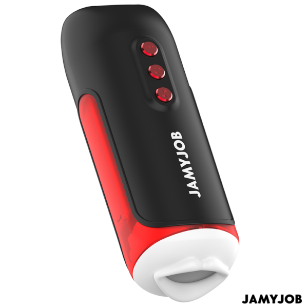 JAMYJOB - BLAZE MASTURBADOR AUTOMÃTICO DE BOCA 5 MODOS DE SUCÃÃO E VIBRAÃÃO - Imagen 4