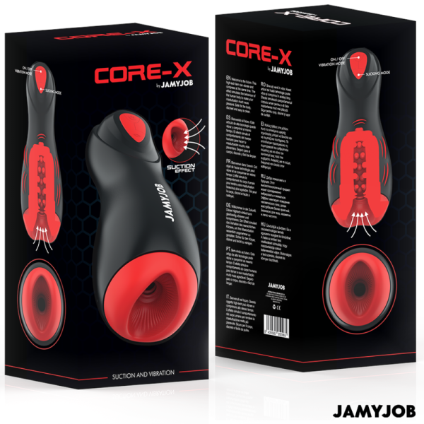 JAMYJOB - MASTURBADOR AUTOMÃTICO CORE-X 5 MODOS DE SUCÃÃO E VIBRAÃÃO - Imagen 7