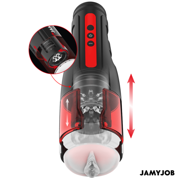 JAMYJOB - STORM MASTURBADOR AUTOMÃTICO DE VAGINA 10 MODOS DE SUCÃÃO E IMPULSO - Imagen 2
