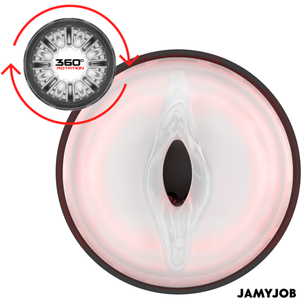 JAMYJOB - STORM MASTURBADOR AUTOMÃTICO DE VAGINA 10 MODOS DE SUCÃÃO E IMPULSO - Imagen 6