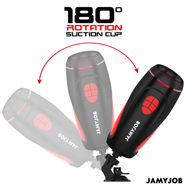 JAMYJOB - MASTURBADOR AUTOMÃTICO BASE PYSTON COM DILDO DE CONTROLE REMOTO - Imagen 4