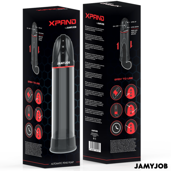 JAMYJOB - BOMBA AUTOMÃTICA XPAND 3 NÃVEIS DE SUCÃÃO CINZA - Imagen 7