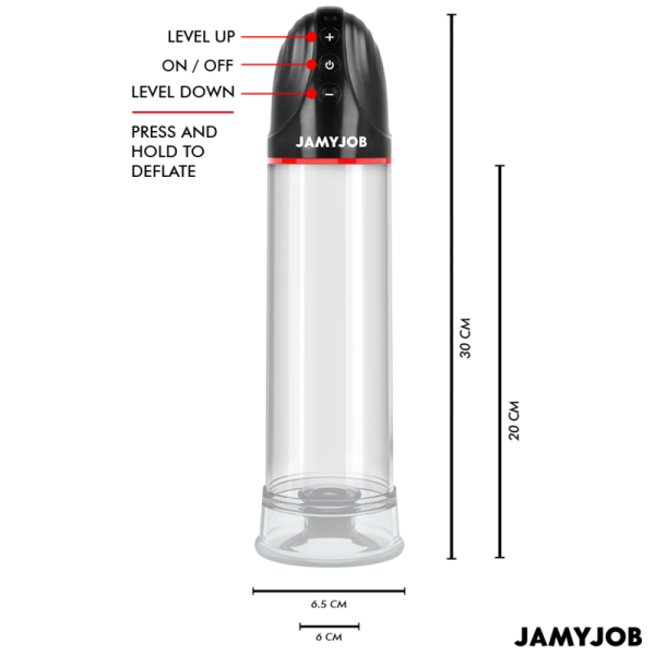 JAMYJOB - BOMBA AUTOMÃTICA XPAND 3 NÃVEIS DE SUCÃÃO CINZA - Imagen 3