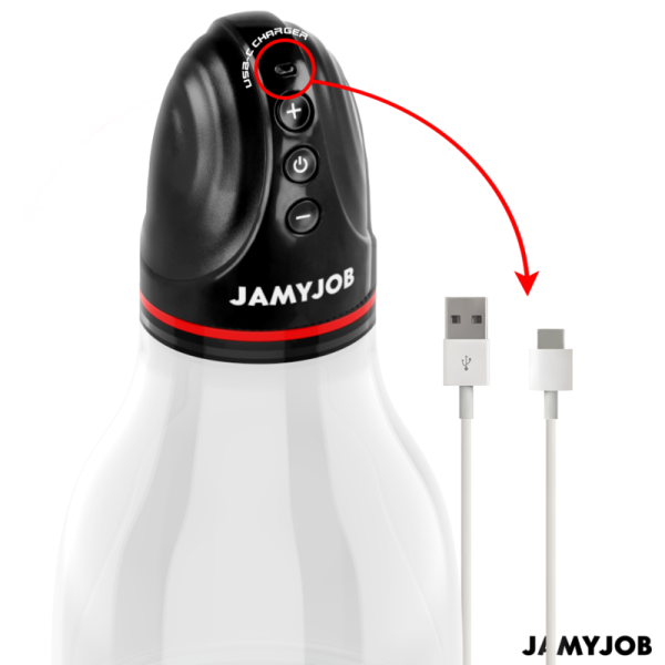 JAMYJOB - XPAND LITE BOMBA DE TESTE AUTOMÃTICA 3 NÃVEIS DE SUCÃÃO CINZA - Imagen 4