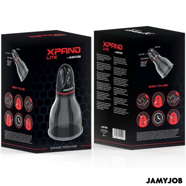 JAMYJOB - XPAND LITE BOMBA DE TESTE AUTOMÃTICA 3 NÃVEIS DE SUCÃÃO CINZA - Imagen 7