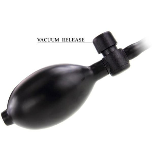 PRETTY LOVE - PLUG ANAL INFLÃVEL PRETO - Imagen 5