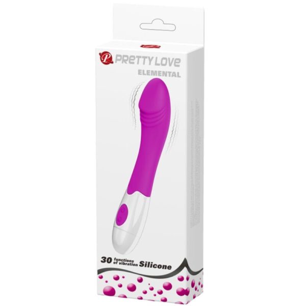 PRETTY LOVE - VIBRADOR ELEMENTAL 30 MODOS DE VIBRAÃÃO ROXO - Imagen 6