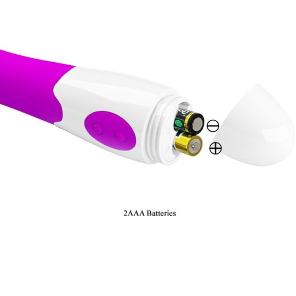 PRETTY LOVE - VIBRADOR ELEMENTAL 30 MODOS DE VIBRAÃÃO ROXO - Imagen 4