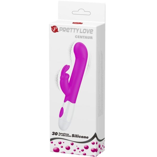 PRETTY LOVE - CENTAUR VIBRATOR RABBIT 30 MODOS DE VIBRAÃÃO ROXO - Imagen 6
