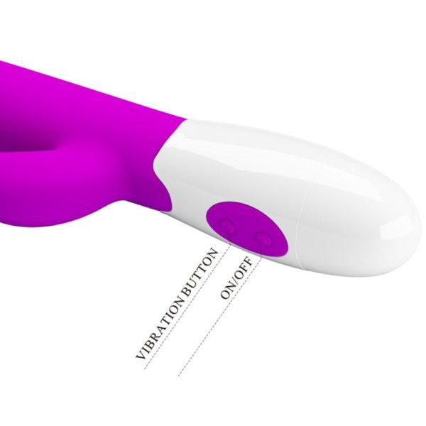 PRETTY LOVE - CENTAUR VIBRATOR RABBIT 30 MODOS DE VIBRAÃÃO ROXO - Imagen 4