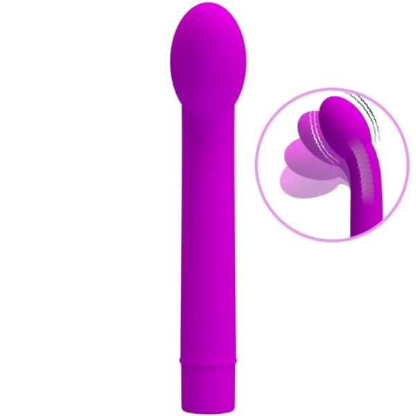 PRETTY LOVE - LOGAN G-SPOT VIBRADOR 10 VIBRAÃÃES ROXO - Imagen 2