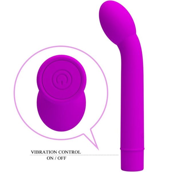 PRETTY LOVE - LOGAN G-SPOT VIBRADOR 10 VIBRAÃÃES ROXO - Imagen 3