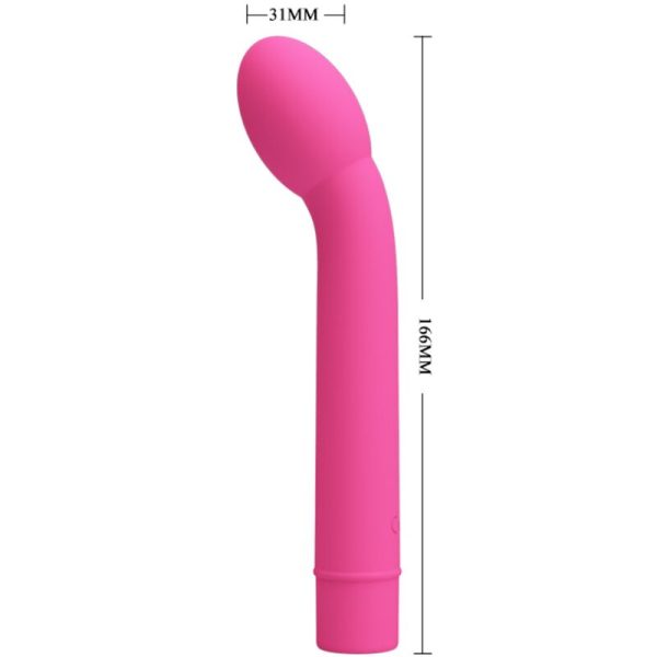 PRETTY LOVE - LOGAN G-SPOT VIBRADOR 10 VIBRAÃÃES ROSA - Imagen 4