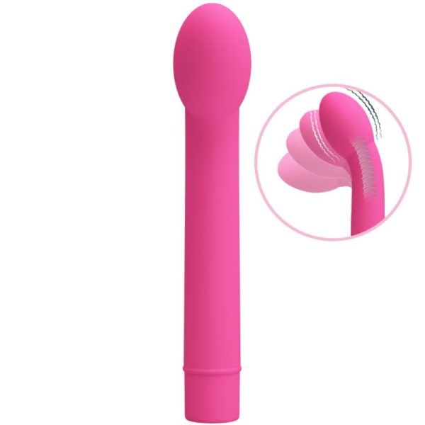 PRETTY LOVE - LOGAN G-SPOT VIBRADOR 10 VIBRAÃÃES ROSA - Imagen 2
