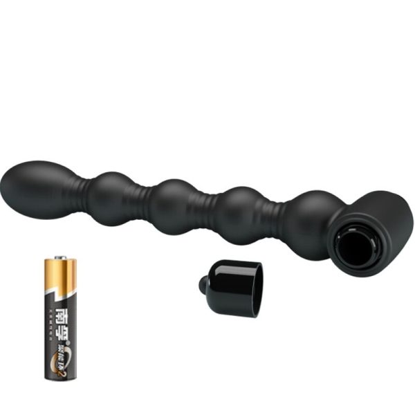 PRETTY LOVE - LYNN SILICONE ANAL PLUG 10 VIBRAÃÃES PRETO - Imagen 4