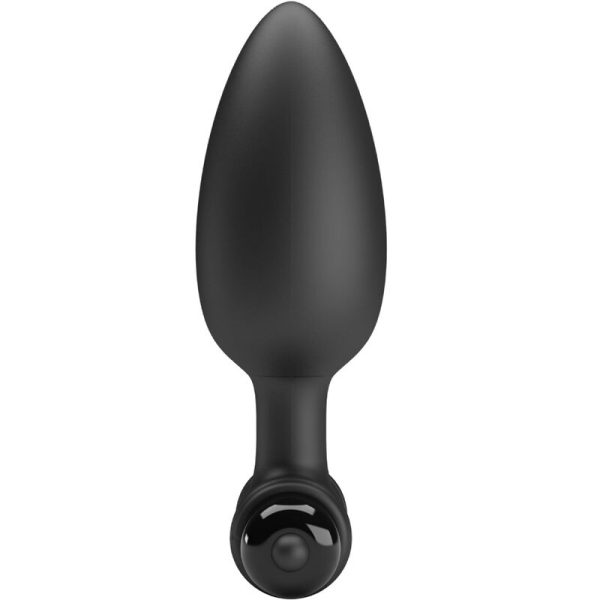 PRETTY LOVE - VIBRA BUTT PLUG 2 ANAL PLUG 10 VIBRAÃÃES PRETO - Imagen 2