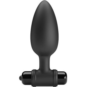 PRETTY LOVE - VIBRA BUTT PLUG 2 ANAL PLUG 10 VIBRAÃÃES PRETO
