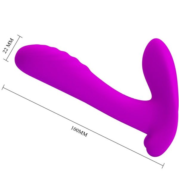 PRETTY LOVE - MASSAGEADOR E VIBRADOR 12 VIBRAÃÃES CONTROLE REMOTO ROXO - Imagen 6