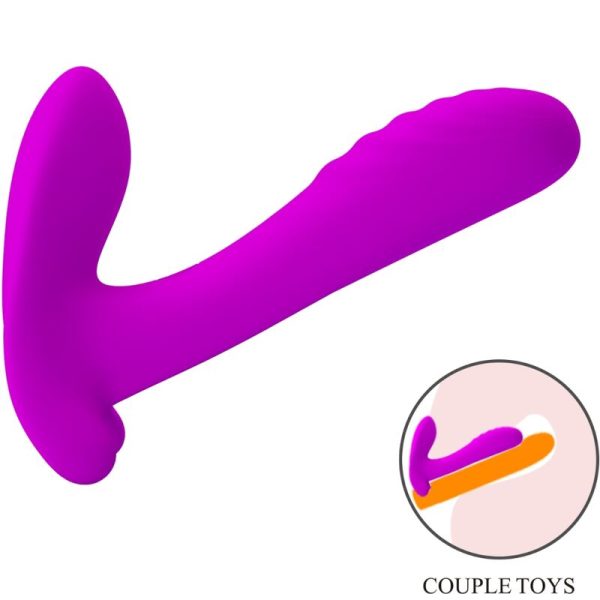 PRETTY LOVE - MASSAGEADOR E VIBRADOR 12 VIBRAÃÃES CONTROLE REMOTO ROXO - Imagen 3