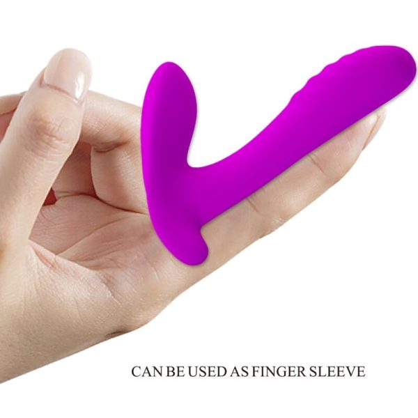 PRETTY LOVE - MASSAGEADOR E VIBRADOR 12 VIBRAÃÃES CONTROLE REMOTO ROXO - Imagen 5