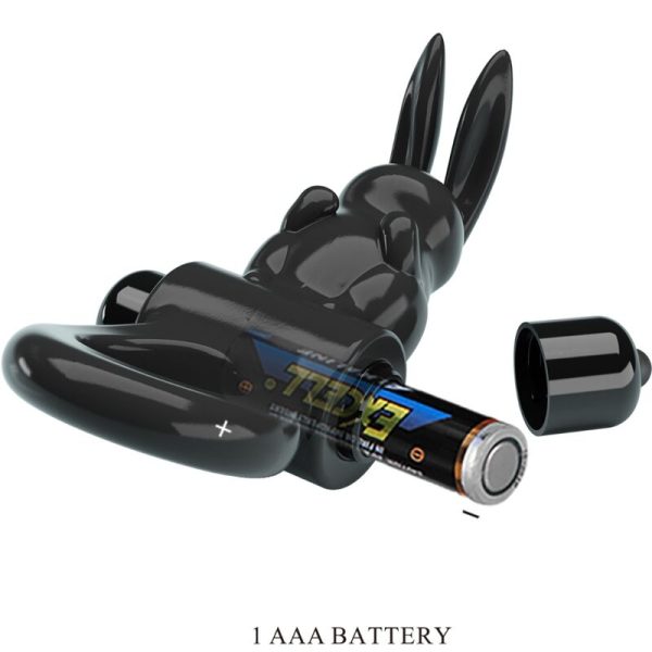 PRETTY LOVE - ANEL VIBRADOR COELHO ANEL EXCITANTE 10 VIBRAÃÃES PRETO - Imagen 4