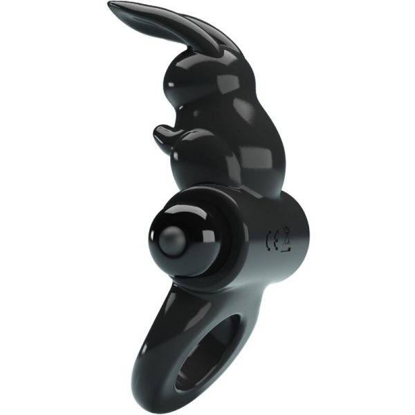PRETTY LOVE - ANEL VIBRADOR COELHO ANEL EXCITANTE 10 VIBRAÃÃES PRETO - Imagen 2