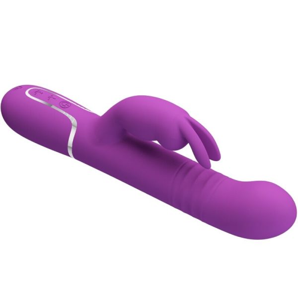 PRETTY LOVE - COALE 4 EM 1 MULTIFUNCIONAL COELHO VIBRADOR ROXO - Imagen 4