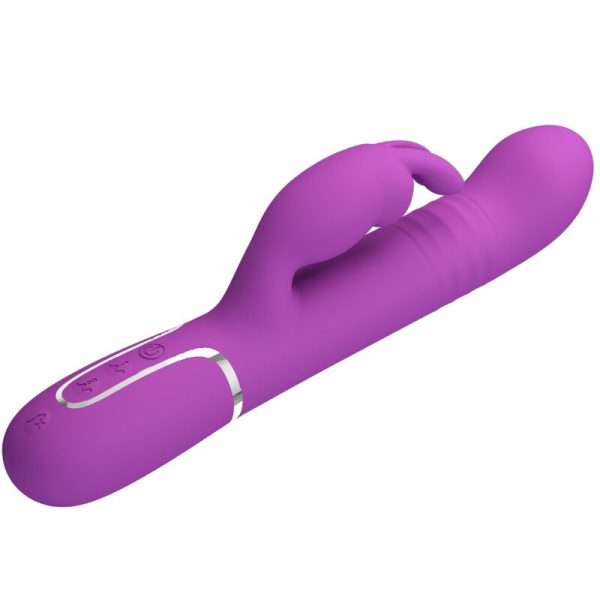 PRETTY LOVE - COALE 4 EM 1 MULTIFUNCIONAL COELHO VIBRADOR ROXO - Imagen 3