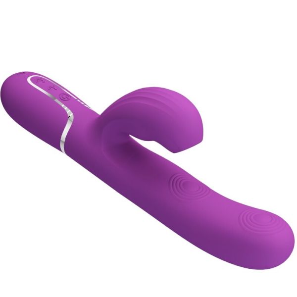 PRETTY LOVE - PERLITA 3 EM 1 MULTIFUNCIONAL COELHO VIBRADOR ROXO - Imagen 4