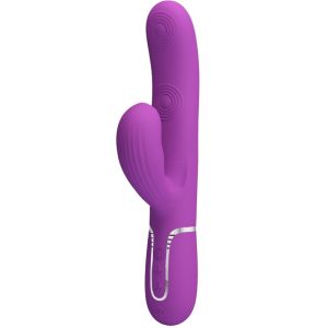 PRETTY LOVE - PERLITA 3 EM 1 MULTIFUNCIONAL COELHO VIBRADOR ROXO